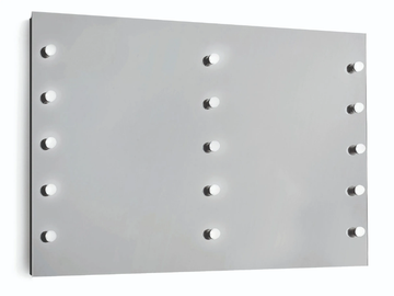 DOT DOT - Rectangular wall-mounted mirror with integrated lighting by FIT INTERIORS - view 2